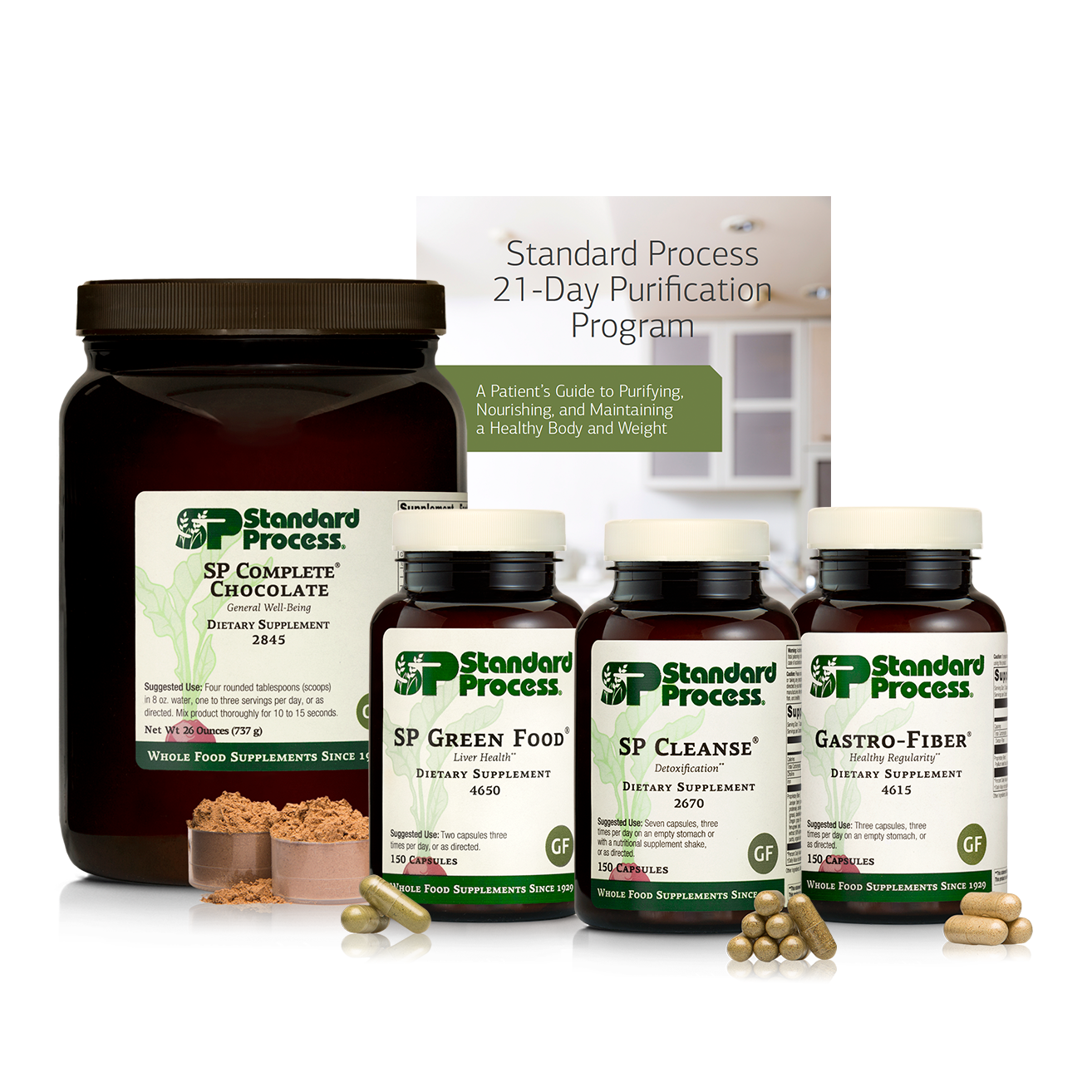 Purification Product Kit with SP Complete® Chocolate and Gastro-Fiber®