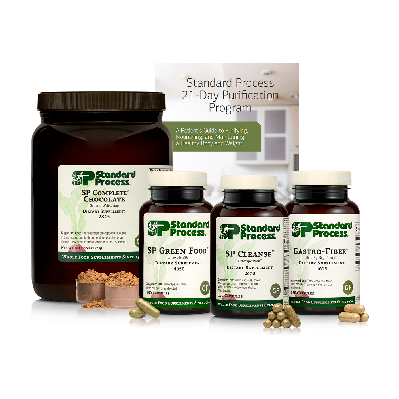 Purification Product Kit with SP Complete® Chocolate and Gastro-Fiber®