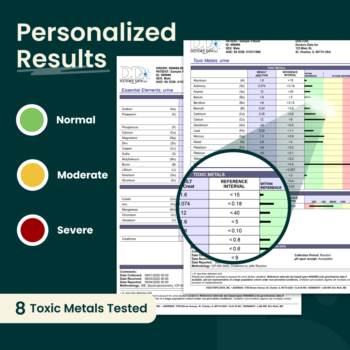 Reveal Your Toxicity Levels Test